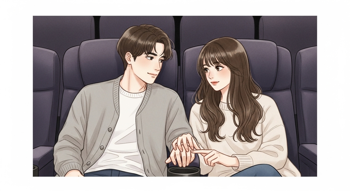 映画デートで手繋ぎは「アリ」？世間の常識を覆すリアルな本音